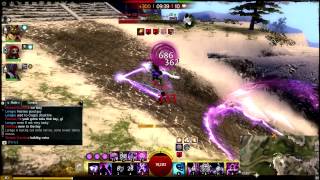 GW2 (Guild Wars 2) PvP WvW Mesmer Lerage doing his thing!  (staff - condition build)
