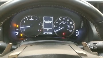 How to Turn Off Traction Control on a Lexus