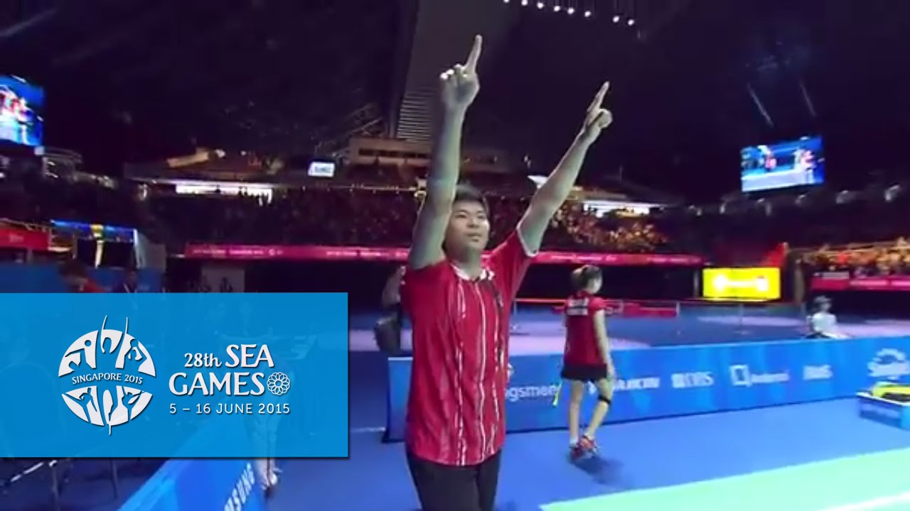 Badminton Mixed Doubles Gold Medal Match 28th SEA Games Singapore 2015