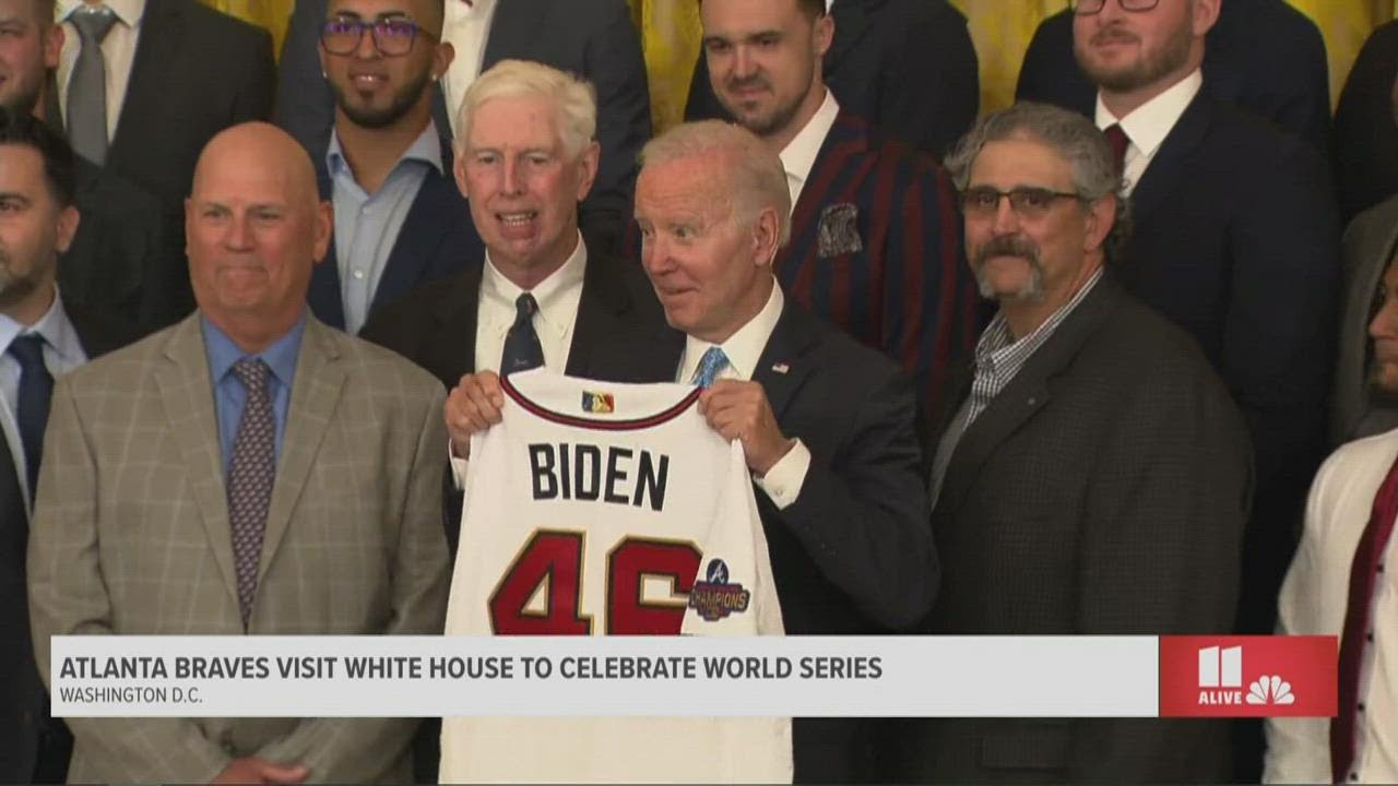 atlanta braves white house visit