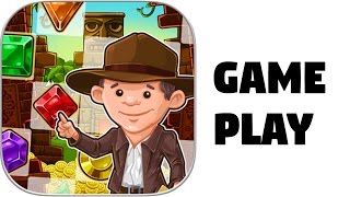Maya's Gold - Ruby Match 3 - Let's Play Gameplay Android Review - Puzzle Games screenshot 3