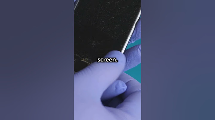 How to Fix Cracked Phone Screen with Glitter Glue!