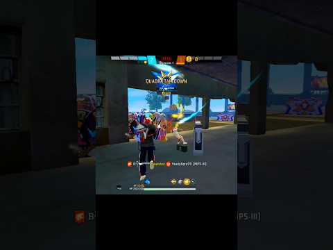 CS 1v4 CLATCH ☠️ #freefire #freefireclips #garenafreefire