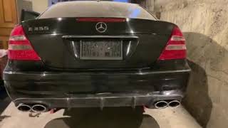 Mercedes - Benz W211 E350 Custom Exhaust