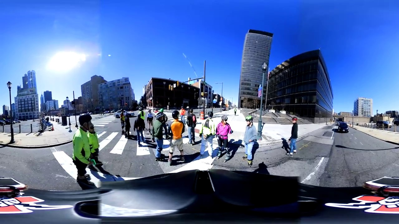 360 Video Inline Skating Philadelphia Pt 2 YouTube