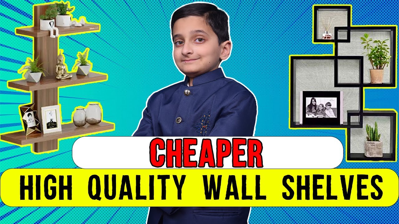 Riyan Spotlights the Superb Quality of Abbasi Store's Wooden Shelves!