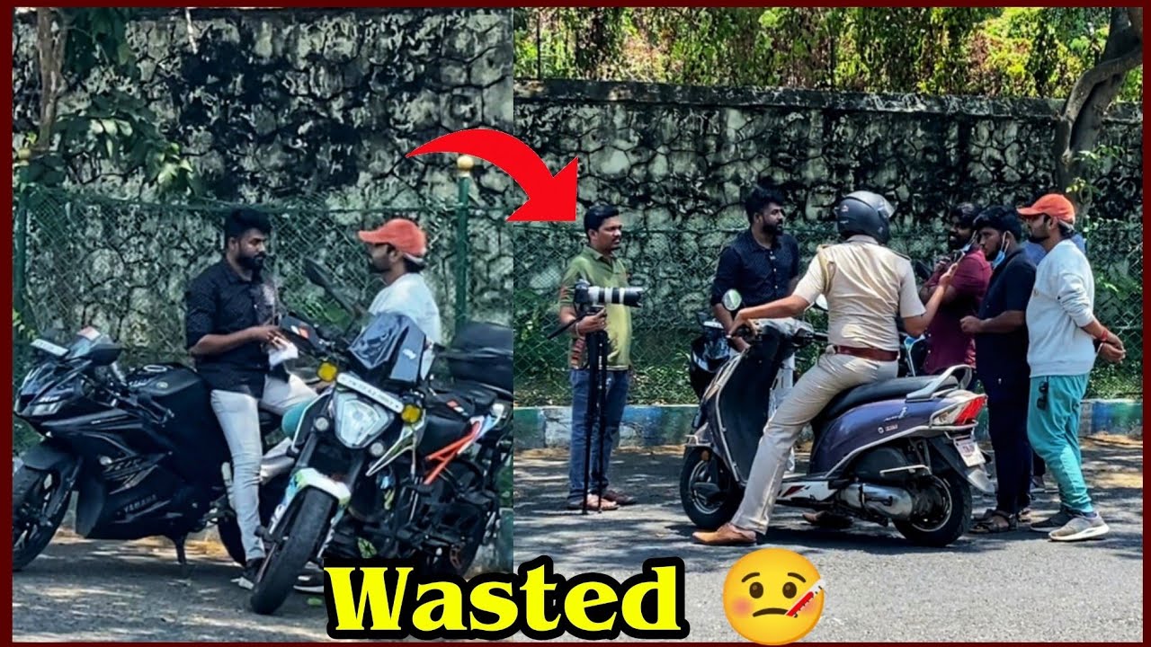 Police Caught Us 😤 - Biker Interview Gone Wrong 😢 | Duke 250 | Enowaytion Plus