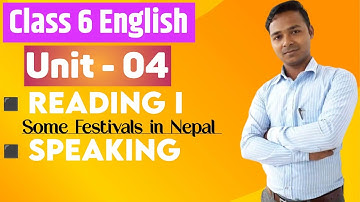 Class 6 English | Unit 04 | Reading | Speaking I | All Exercises | Mukesh Raut