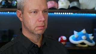 The Making Of: Joel Sweating gif