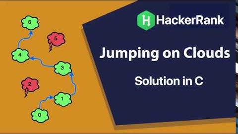 Jumping on the Clouds - Hacker Rank