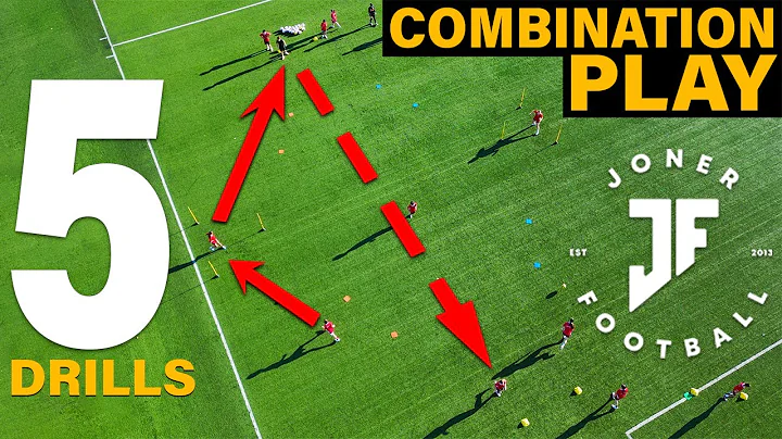 5 TEAM TRAINING PASSING DRILLS ⚽️ | JONER FOOTBALL