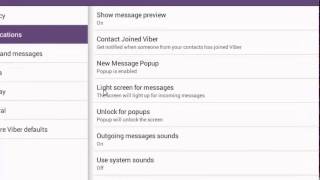 How to Enable/Disable New Message Popup Notifications Your Viber screenshot 3