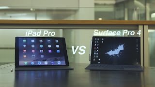 iPad Pro VS Surface Pro 4