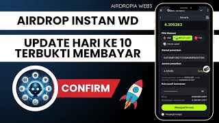 UPDATE WITHDRAW AIRDROP INSTAN WD DOGE COIN HARI KE 10 / UPDATE PENARIKAN AIRDROP QUANT STREAM