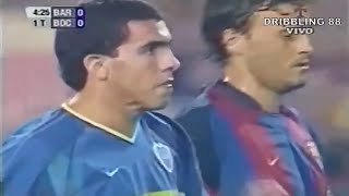 Carlos Tévez vs Barcelona - Amistoso Internacional 2003