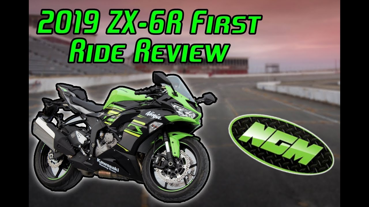 2019 Kawasaki ZX6R First Ride Review - YouTube