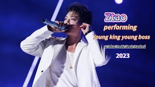 ZTAO performing 'Young King Young Boss' at Asian Youth Music Festival 2023