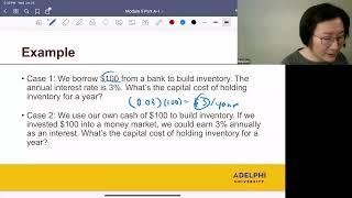 Module 5-3 What creates inventory holding costs?