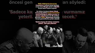 Kış Savaşı’nın Barbarossa Harekâtı’na Beklenmedik Etkisi #tarih #history #ikincidünyasavaşı