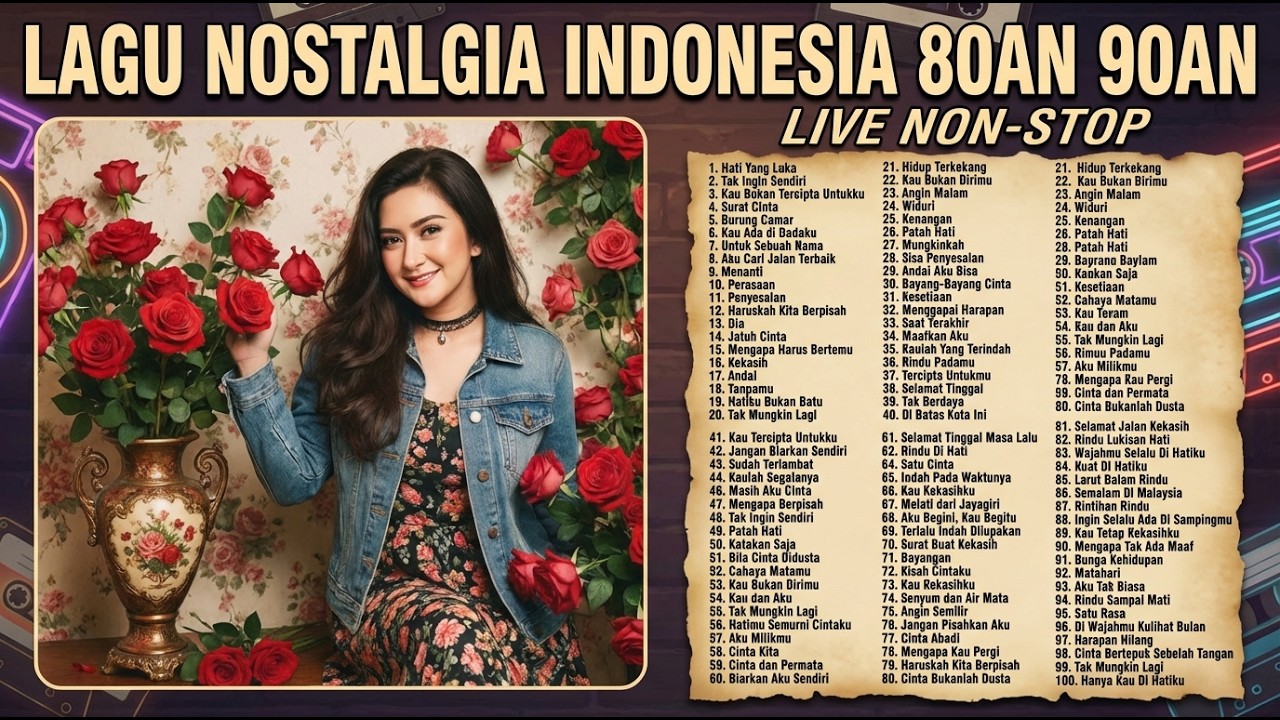 1001 Koleksi Lagu Nostalgia Terpopuler Untuk Teman Santai dan Beraktivitas