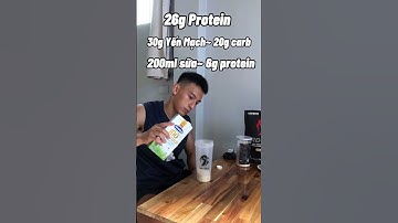 Bữa sáng 5 phút của dân tập gym có gì? #short