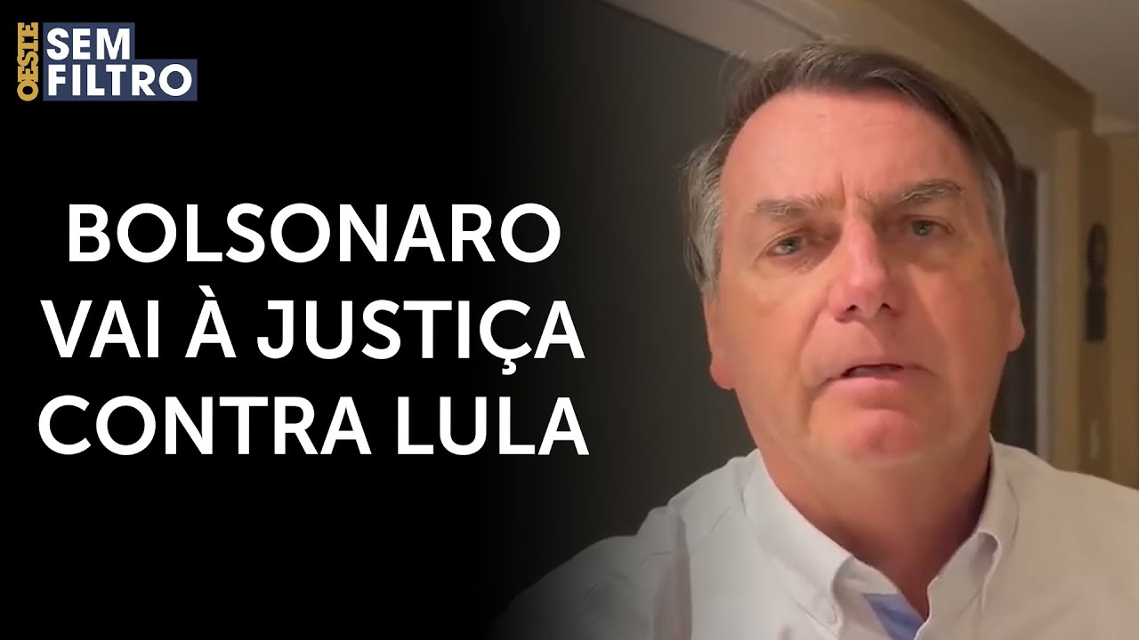 Bolsonaro decide processar Lula por mentiras e ataques | #osf