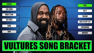 Kanye West’s Vultures 1 Bracket
