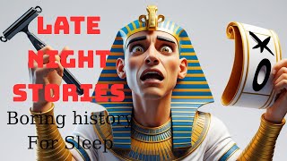 Why an Egyptian Pharaoh Outlawed Beard-Shaving Contests I Late night Stories I Boring History