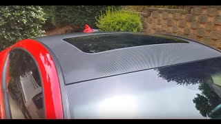 4D Carbon Fiber Roof Wrap Install - Genesis Coupe