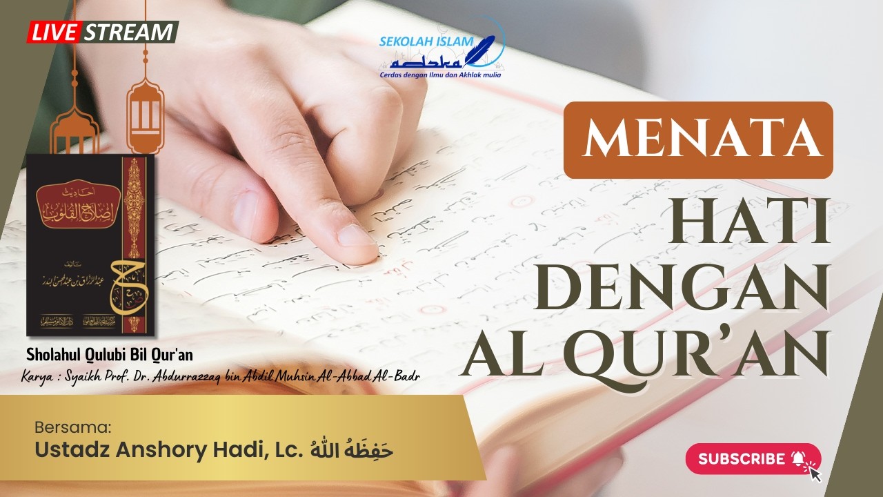 LIVE | Ustadz Anshory Hadi, Lc.