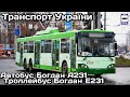 Автобус Богдан А231, троллейбус Богдан Е231. Проект «Транспорт Украïни» | Bogdan A231, Bogdan E231