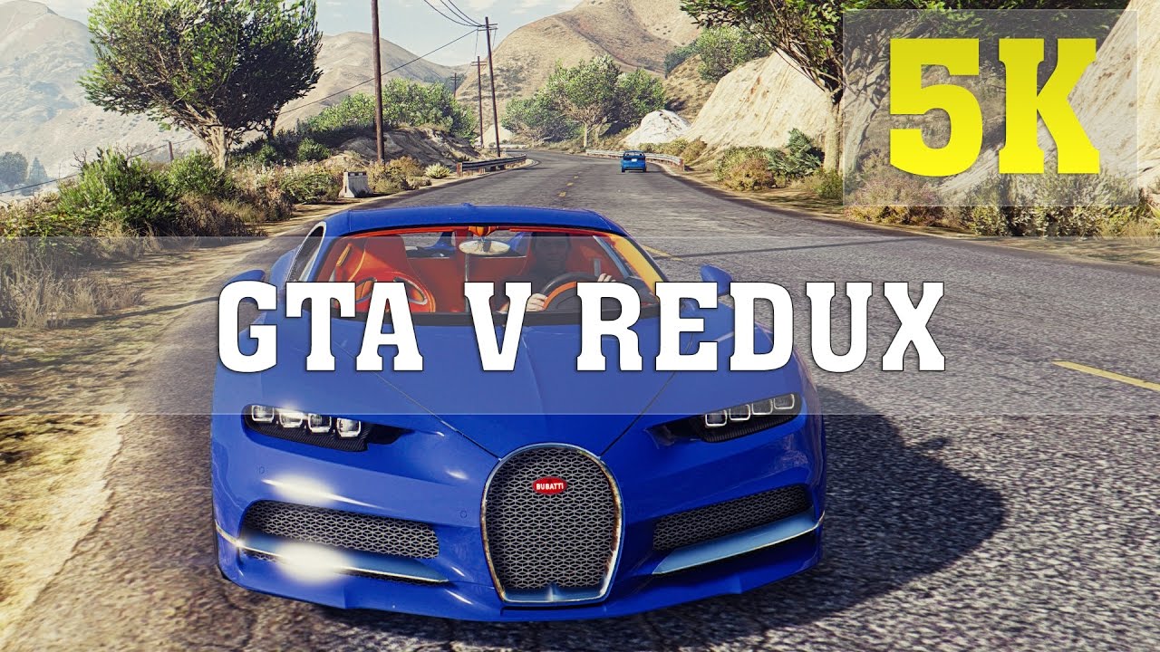 GTA 5 Redux MOD 5K PC Gameplay - No. 26 | TITAN X PASCAL 4 WAY SLI ...