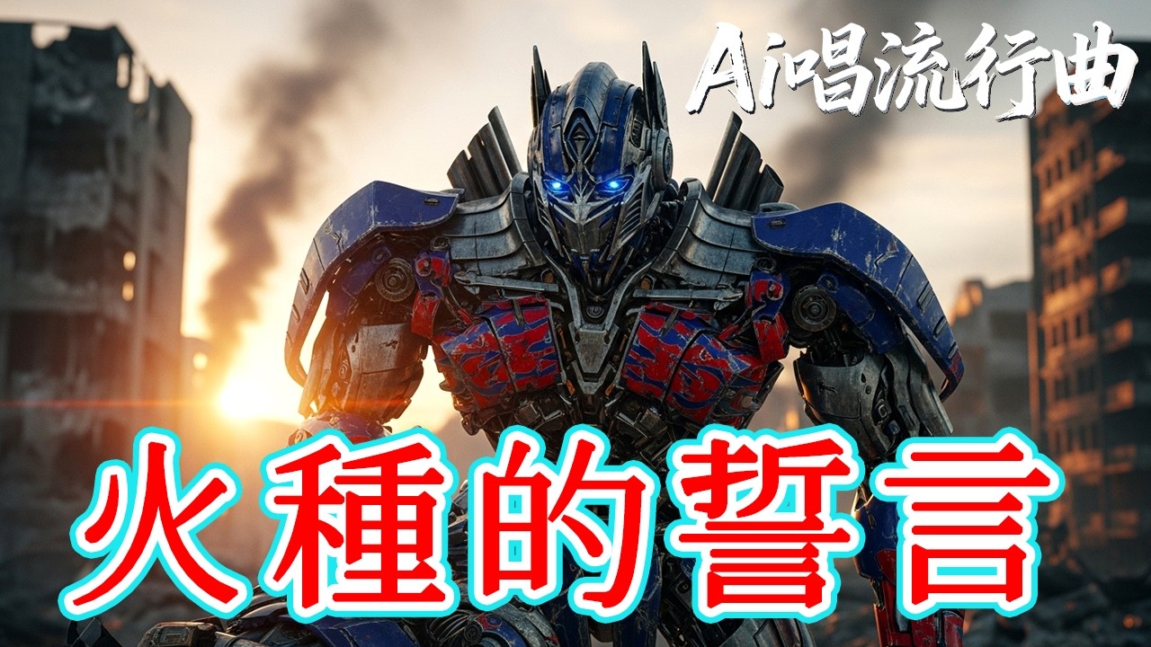 【AI原創歌曲】《火種的誓言 The Vow of the Spark 》Ai女聲[五] 擎天柱|柯柏文|大黃蜂|Optimus Prime|Bumblebee |Transformers 中文歌