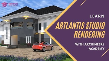 ARTLANTIS STUDIO RENDERING - FROM ARCHICAD TO ARTLANTIS - LEARN HOW TO PRODUCE TOP NOTCH RENDERING.