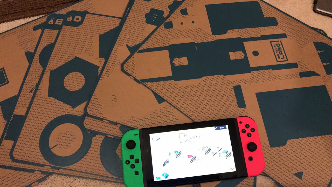 LIVE: Nintendo Labo Fishing Rod Build & Gameplay!