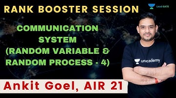 Rank Booster Session of Communication System (Random Variable & Random Process - 4) | GATE 2021 ECE