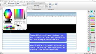 Create A Swimlane Schedule In Milestones Professional