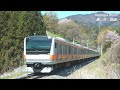 E233系H55編成 ｸﾞﾘｰﾝ車組込み準備工事終了しNN出場、所属先に回送される！2021.4.26 JR篠ノ井線姨捨付近　　panasd 2324