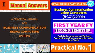 BCC No.1 Explain the importance of business communication using case study