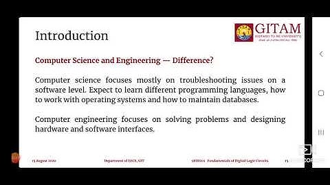 Lecture 1: Fundamental of Digital logic design