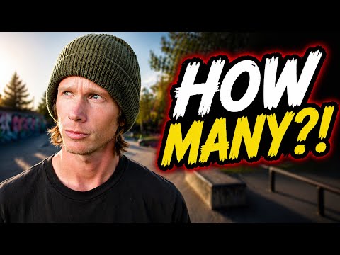 How Many Tries Does it Take Jeff Dechesare to Land His Hardest Tricks?