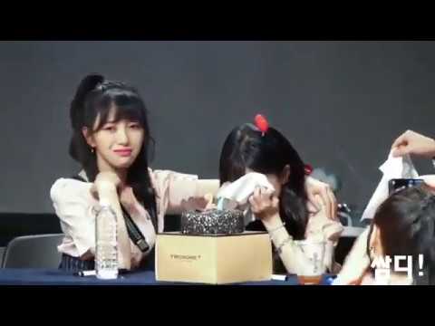 AOA 권민아의 인성 짱!! 지민.....인성 논란은 진행중