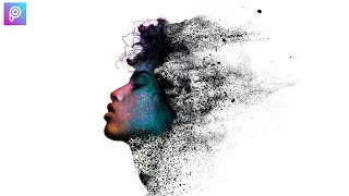 Powder Explosion - Picsart photo editing