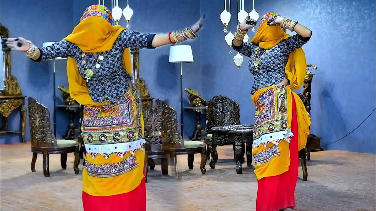 पुरानी भाभी ने किया डीजे पर टॉप डांस / पपीता रंग लुगडा वाली / Papita rang lugada wali Dj Rasiya 2022