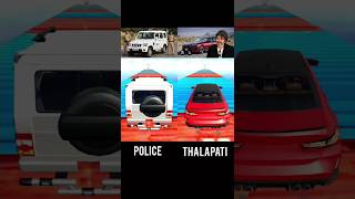 Indian bike driving 3D game police vs Vijay thalapathi drag race winner#shots 😱🔥
