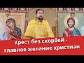 Крест без скорбей - главное желание христиан | Батюшка на Кипре