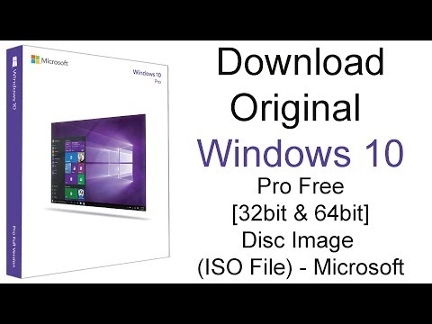 Video How to Download Original Windows 10 Pro (32 bit 64... - youtube