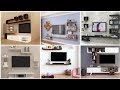 Top 35 Lcd wall unit cabnit design for drawing rooms/Modern wooden wall rack with TV cabnit design
