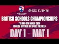 British Schools Championships 2026 | Day One | Mat 1