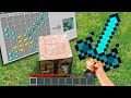 Minecraft in Real Life POV -  CRAFTING GOD DIAMOND PICKAXE in Realistic Minecraft 創世神第一人稱真人版